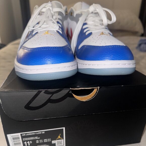 NWT - Men's Air Jordan 1 Low SE 'Philippines' - FN8901-164 - Picture 5 of 9